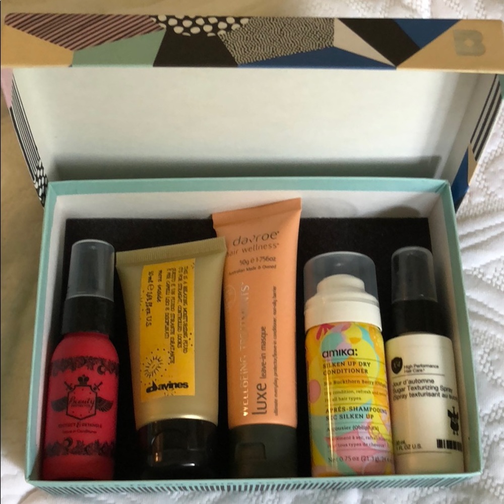 High quality Travel size hair products